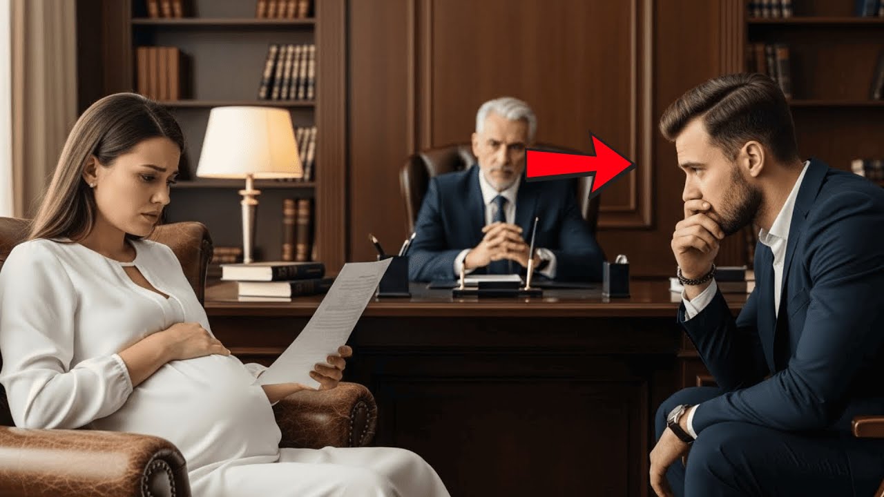 Ela Chegou Para o Divórcio — Ele Chocou-se Ao Vê-la — Estava Grávida De Sete Meses