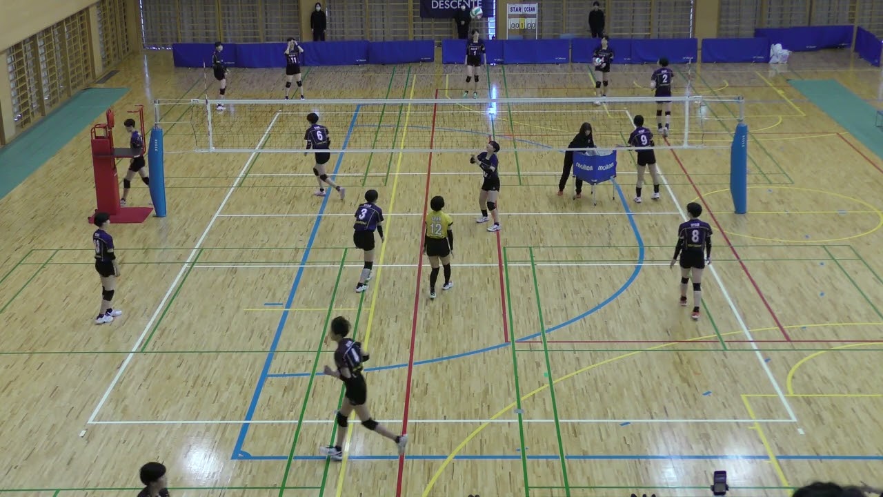 Ｄコート女子第１試合 STAR－OCEAN 第23回 2026全日本ジュニアオールスタードリームマッチ女子 26.2.14(土) in エスフォルタ八王子メインアリーナ