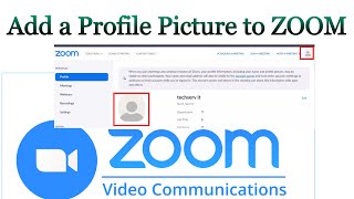 How to Add a Profile Picture to ZOOM screenshot 1