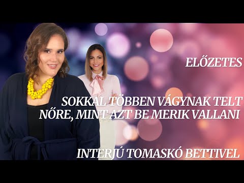 Előzetes* Sokkal többen vágynak telt nőre, mint azt be merik vallani - interjú Tomaskó Bettivel