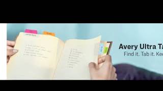 Review: Avery Mini Ultra Tabs, 1 x 1.5, 2-Side Writable, Red/Blue/Orange, 40 Repositionable T...