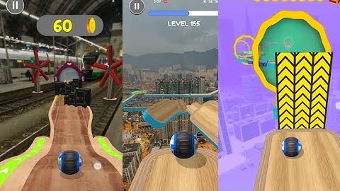 Going Balls - All Levels Gameplay Android, ios Walkthrough Mobile Game New Update #155