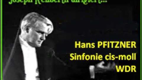 Hans Pfitzner Sinfonie cis-moll