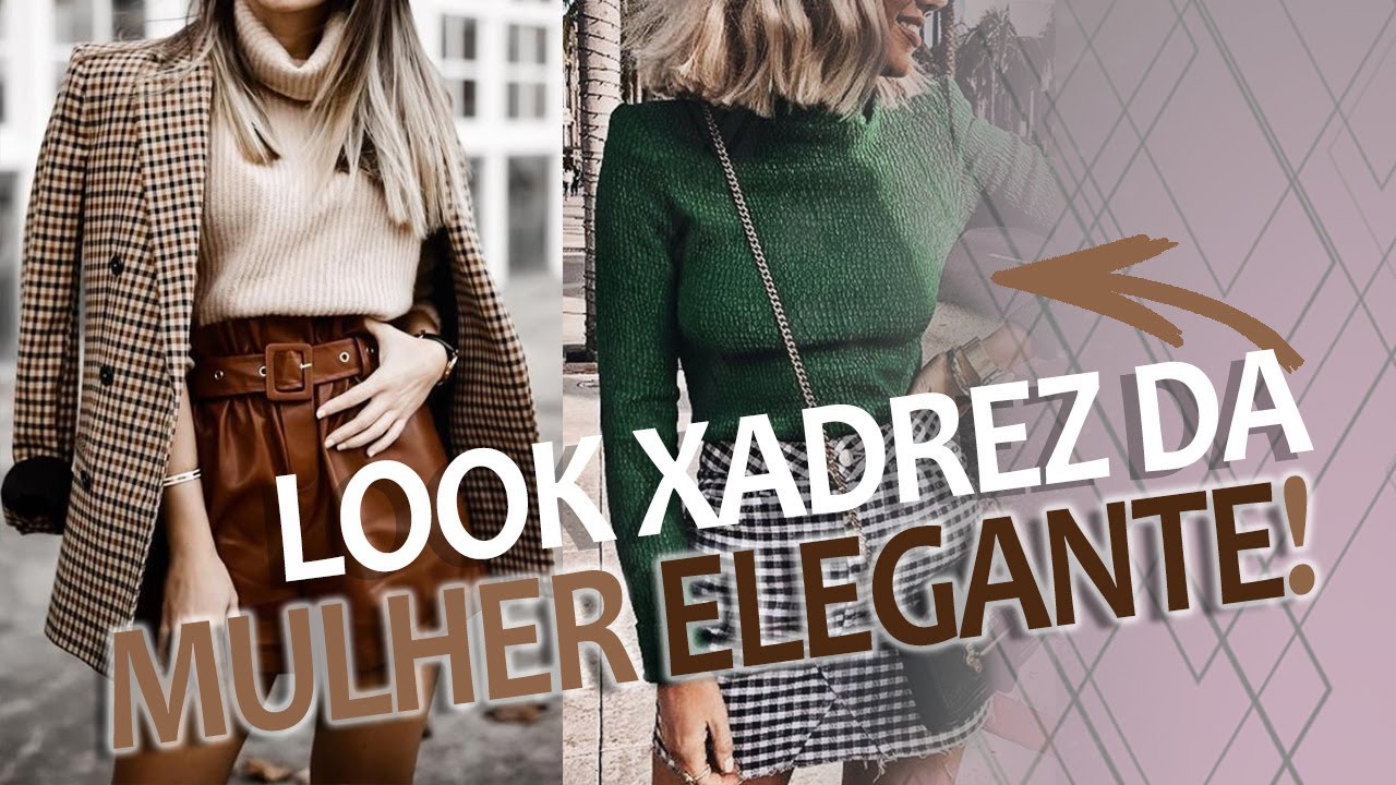 Como incluir a estampa xadrez em looks modernos? Confira!