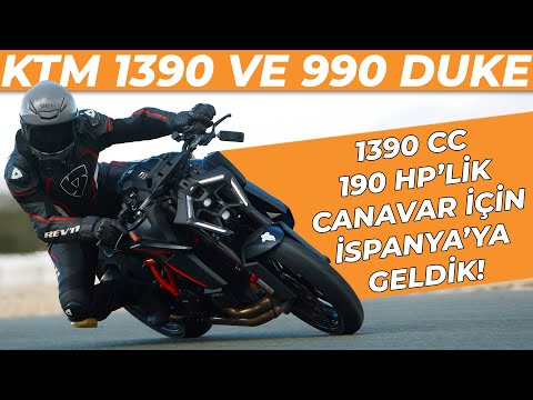 KTM 1390 Super Duke R | KTM 990 Duke | İspanya İlk Sürüş İnceleme!