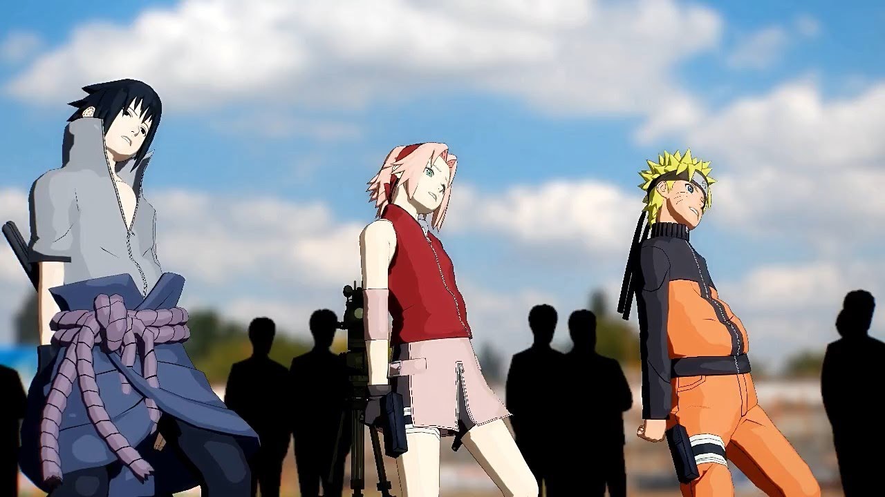 MMD NARUTO🦊👱🏻‍♂️ 】🍥New Thang(Redfoo)Sakura/Naruto/Sasuke【48】