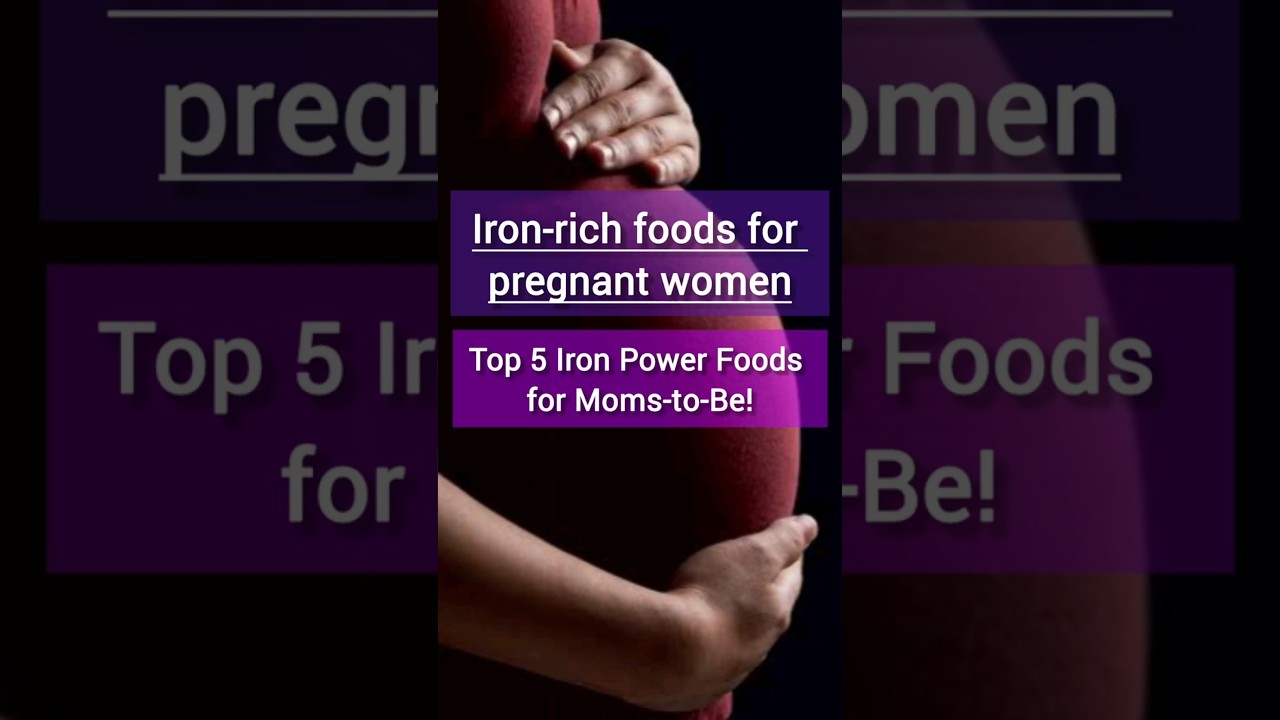 Iron Rich Foods for Pregnant Women | Natural Ways to Boost Hemoglobin 💪 