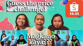 UNBOXING PARCEL FROM SHOPEE 11-11 SALE || GUESS THE PRICE CHALLENGE!