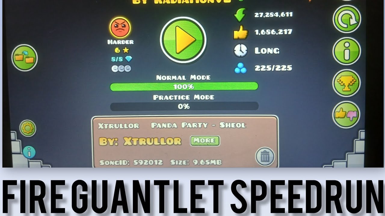 Speed running the fire gauntlet cuz why not