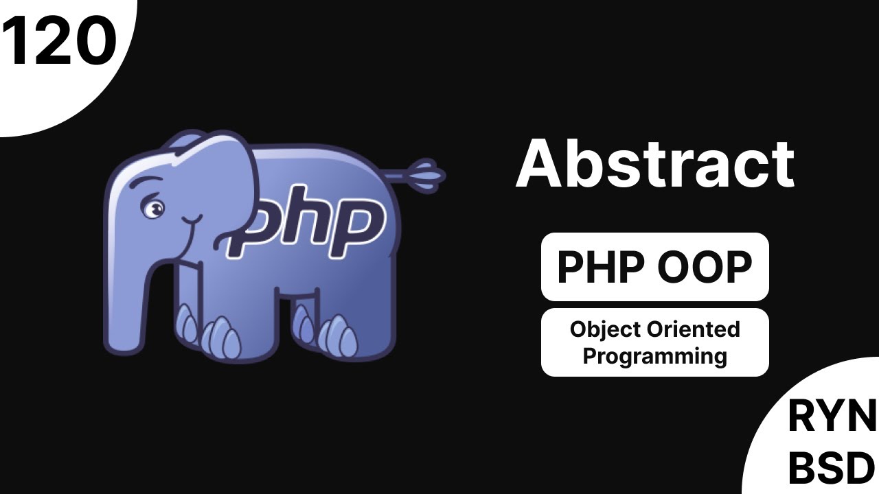 شرح PHP 8 OOP (Object Oriented Programming) - Abstract Class - YouTube