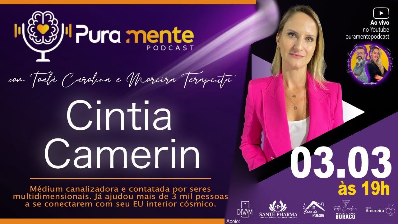 Cintia Camerin - PuraMente Podcast #79 - YouTube