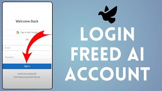 How to Login Into Freed AI Account (2024) | Sign In to Freed AI Account