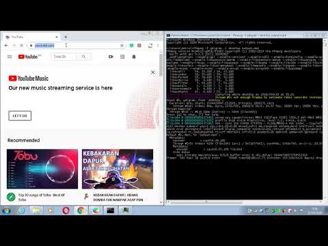 How to screen capture using ffmpeg ( step in description)