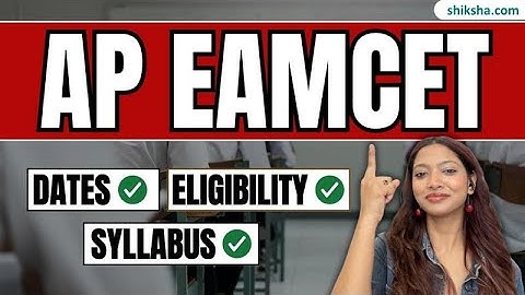 All About AP EAMCET 2026: Exam Dates, Syllabus, Results, Counselling | #apeamcet