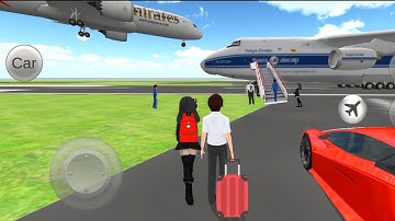 Today I Use Plane For Traveling - 3D Driving Class New Update - 2025 Android Gameplay - 3D CarGame