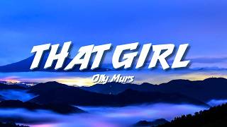 Olly Murs - That Girl (Lyrics)