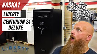 The Most Affordable AMERICAN MADE Gun Safe!! | Liberty Centurion 24 DELUXE Gun Safe Review