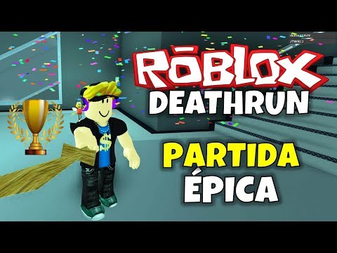 Partida Epica Roblox Deathrun El Ultimo Sobreviviente - atrapado en roblox crazy bank heist obby roblox juegos roblox en español