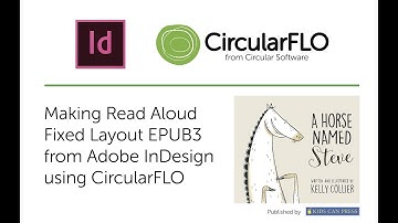 Read Aloud Fixed Layout EPUB3 from InDesign with CircularFLO - intro