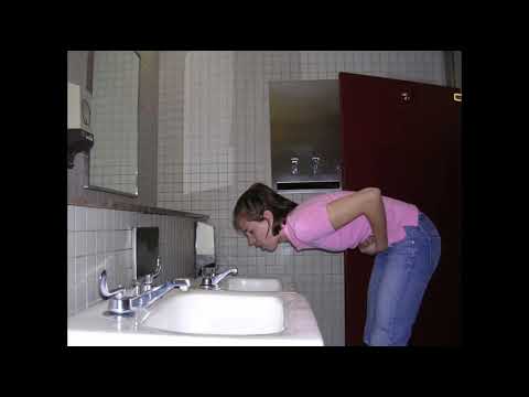 Woman Vomiting In Toilet Sound Effect