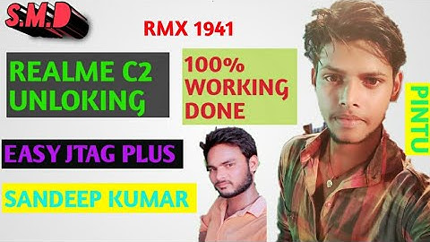 Realme c2 rmx 1941 pin pattern frp remove all mobile Easy jtag plus