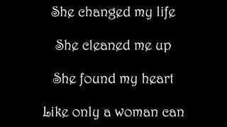 Video thumbnail of "Like Only a Woman Can - Brian McFadden - Lyrics (Full Song)"