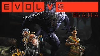 HANK | Evolve Alpha | The Dam : Hunt Gameplay w/ SICK