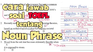 adverb of manner/word order/noun phrase/ trik jawab soal toefl