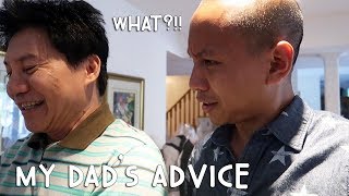 MY DAD'S ADVICE | Vlog #188