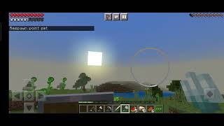 Solar eclipse in minecraft
