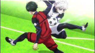 Nagi Beats Rin Blue Lock