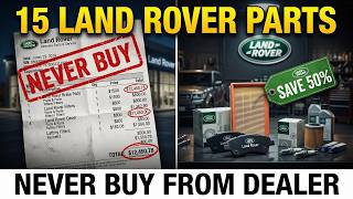 15 Land Rover Parts You Should NEVER Buy From the Dealership (And Where to Get Them Half Price)