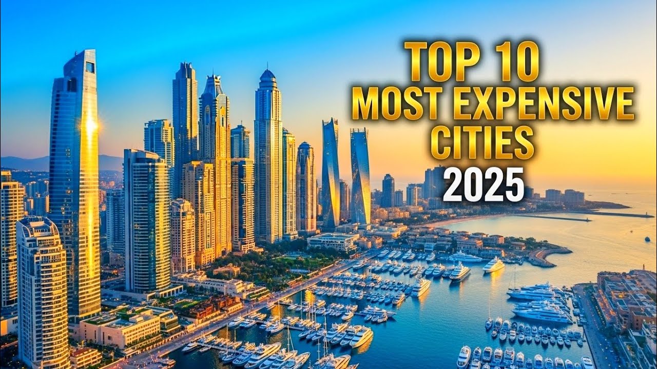 Top 10 Most Expensive Cities in the World 2025 🏙💰 | Number 1 Will Shock ...