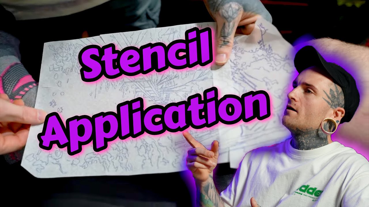Tattoo Experience: How to Apply Stencils (GIVEAWAY WINNER ANNOUNCED)