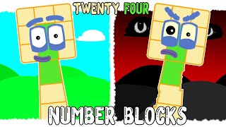 My Sprunki Oc Twenty Four From Numberblocks