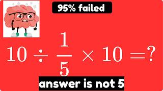 Information Can you win this easy math trap.  But be careful 95% failed and share wrong answer. Guide