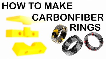 DIY Carbon Fiber Ring: 3D Printed Compression Mold Guide!
