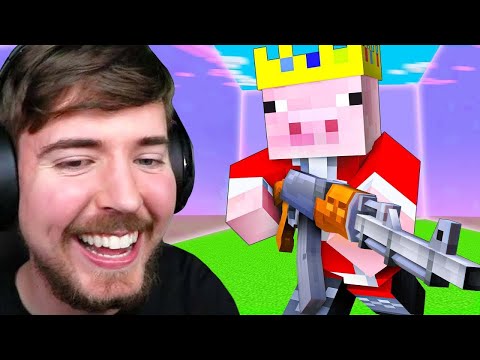 100 Youtuber Minecraft Battle Royale!