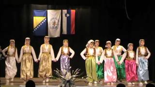 NASTUP DJEČIJEG FOLKLORA KSD ĆIRE U LJUBLJANI         05 03 2016         1  POKLON SANIČKOJ DOLINI