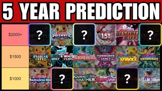 Famous ULTIMATE Pokemon Scarlet & Violet Investment Tier List (5-Year Price Predictions) Net Worth