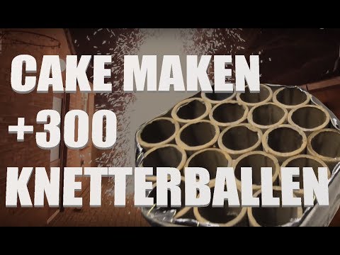 KNETTERCAKE MAKEN  EN AFSTEKEN! 'So the Knetter'