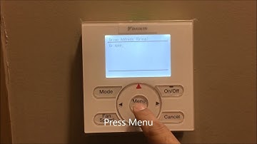 Set group No. on Daikin VRV BRC1E73