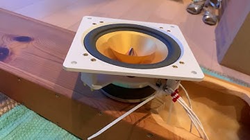 Cube Audio Fc8: hooking up the internal wires to the Voigt pipe cabinet