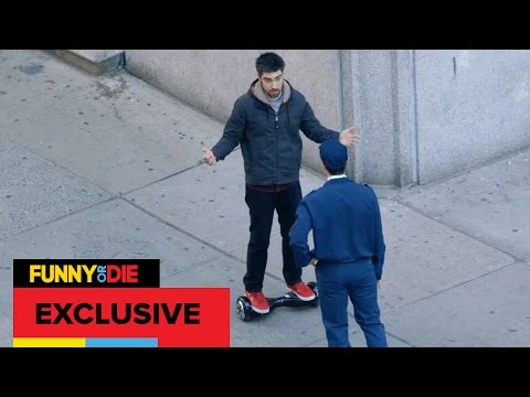 from-the-balcony:-dude-on-a-hoverboard-gets-busted-by-a-cop!