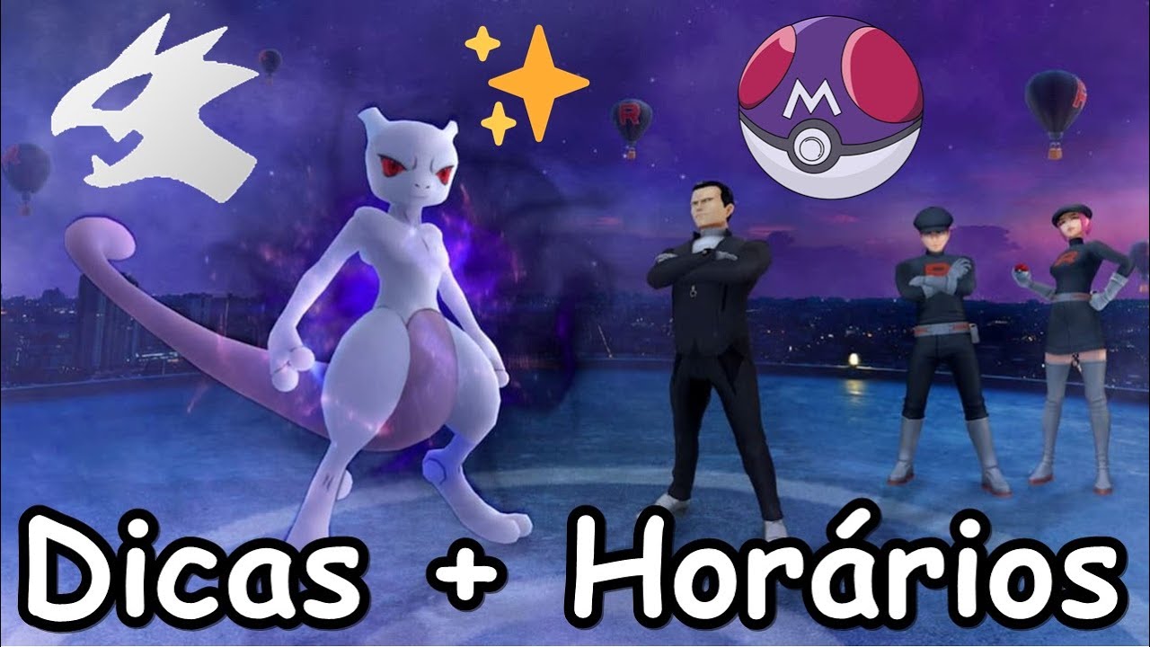 Evento de Mewtwo Shiny Disponível para Jogadores Qualificados