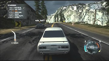NFS the Run Multiplayer gameplayer Nissan GT R