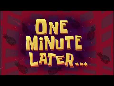One Minute Later..| Spongbob Time Card5