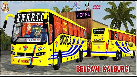 NWKRTC AIRAVAT #gold CLASS | KA-42-F-929 #airavat Club Class #volvo 9400 B9R Multi Axle Bus #nwkrtc