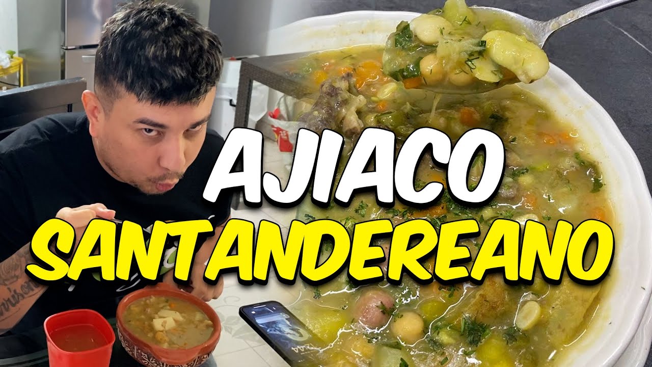 COMO HACER AJIACO SANTANDEREANO - YouTube