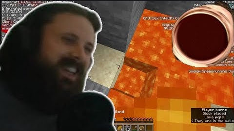 Forsen Gets Sniped into Lava